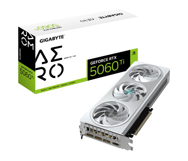 Gigabyte GeForce RTX 5060 Ti Aero OC 16GB GDDR7 DLSS5 - 1330994 - zdjęcie